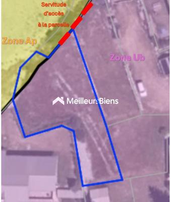 Terrain constructible - 587 m²
