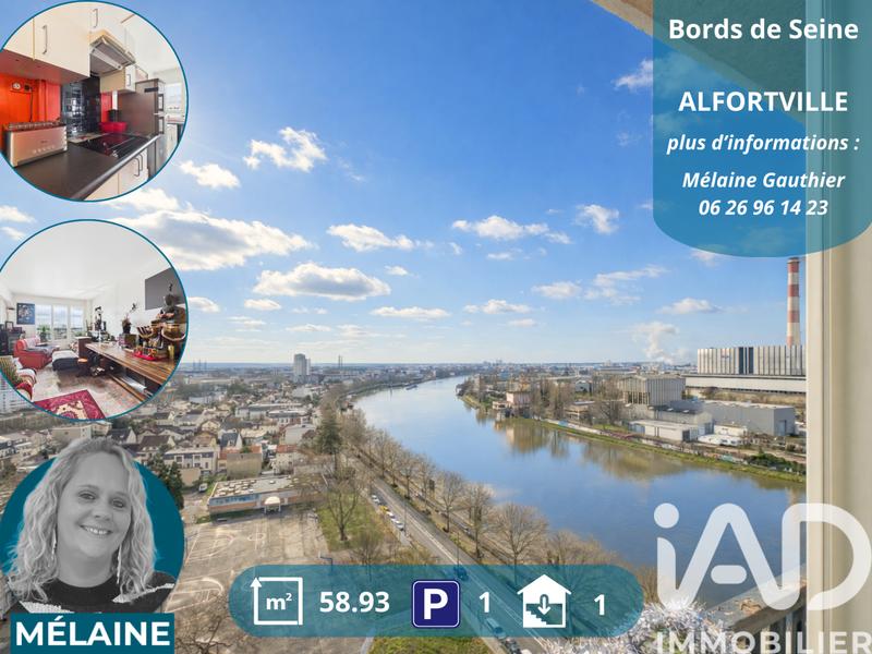 Appartement - 59 m² - 3 pièces