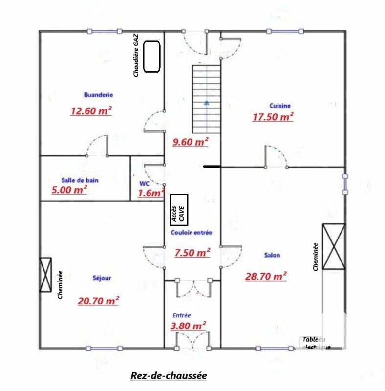 Maison de village - 207 m² - 6 pièces