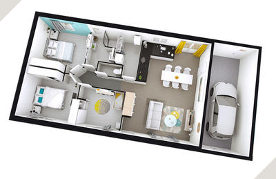 Maison - 80 m² - 5 pièces