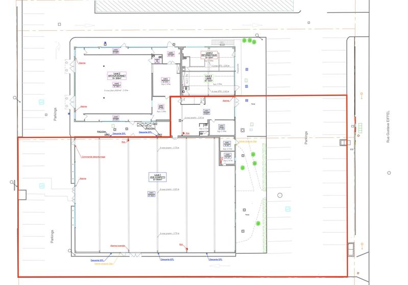 Local commercial - 964 m² - 5 pièces