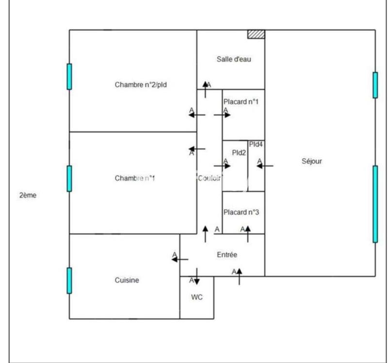 Appartement - 68 m² - 4 pièces