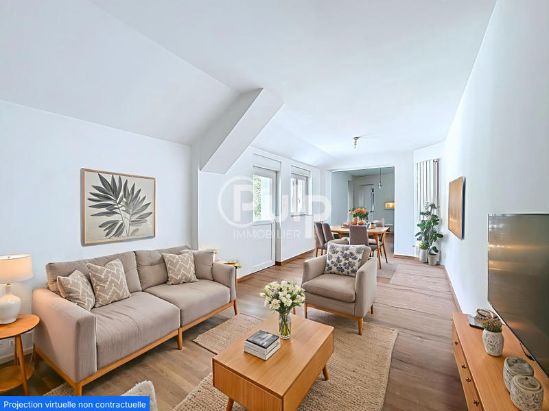 Maison de ville - 105 m² - 6 pièces