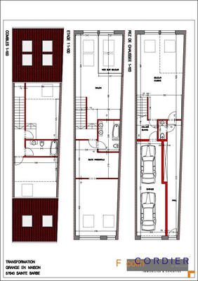 Maison - 100 m² - 1 pièce