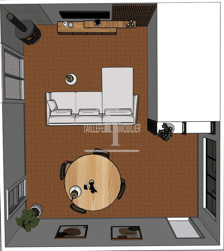 Maison - 76 m² - 3 pièces