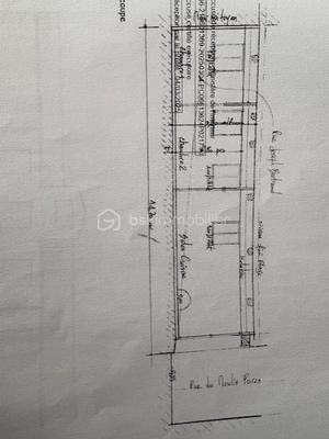 Maison de ville - 70 m² - 1 pièce