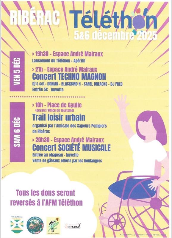 Téléthon à Ribérac