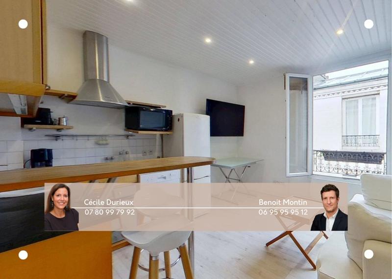 Appartement - 29 m² - 2 pièces