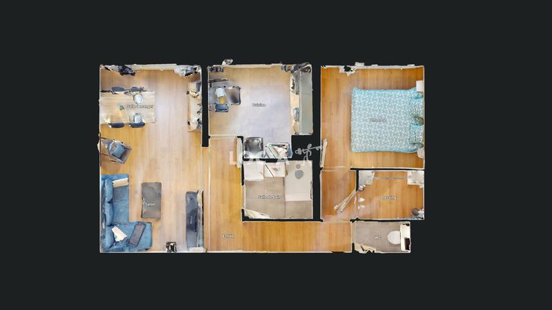 Appartement - 47 m² - 2 pièces