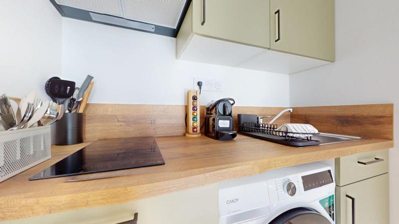 Studio - 21 m² - 2 pièces