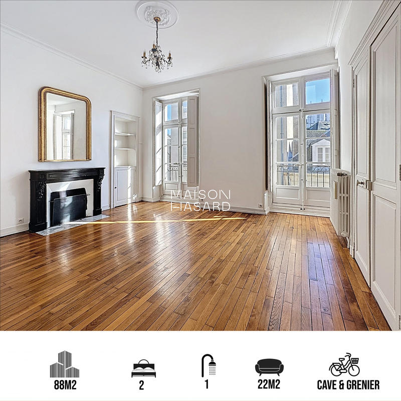 Appartement - 88 m² - 3 pièces