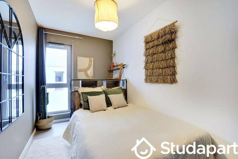 Chambre - 9 m² - 1 pièce