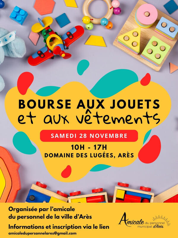 Bourse aux jouets et vêtements enfants
