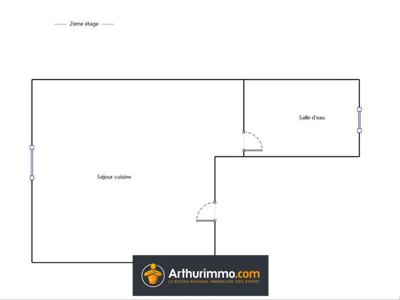 Appartement - 27 m² - 1 pièce