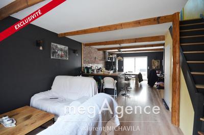 Maison de ville - 71 m² - 3 pièces