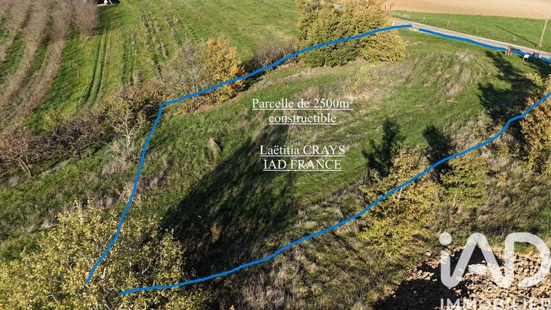 Terrain - 2 500 m²