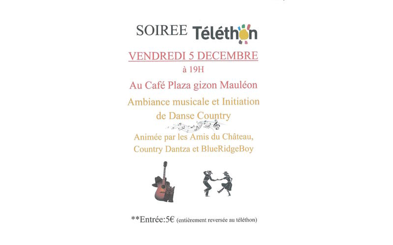 Téléthon : soirée country