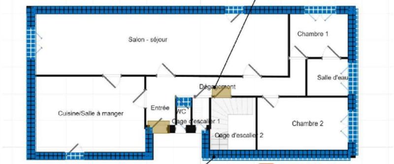 Ferme - 105 m² - 6 pièces
