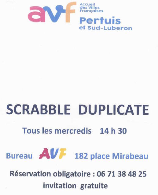 Scrabble Duplicate