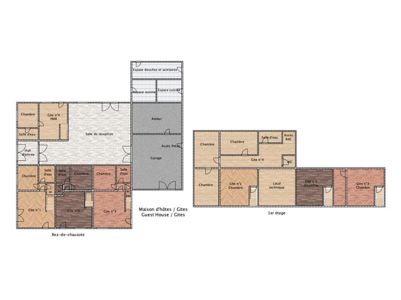 Maison de campagne - 560 m² - 34 pièces