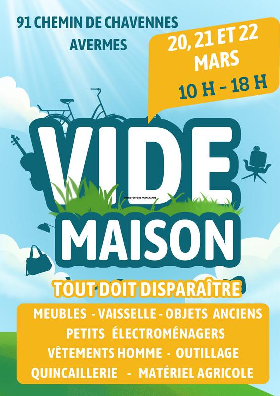 Vide maison