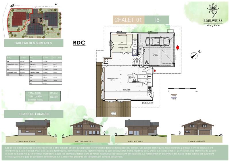 Châlet - 172 m² - 6 pièces