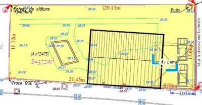 Terrain - 372 m²