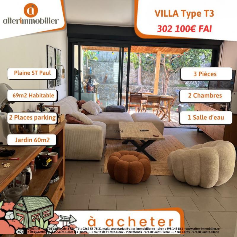 Villa - 69 m² - 3 pièces