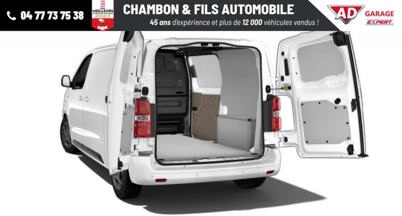 Citroën Jumpy Fourgon m Diesel 150 Ch Eat8 + Pack city connect + habillage bois + 2 portes latérale