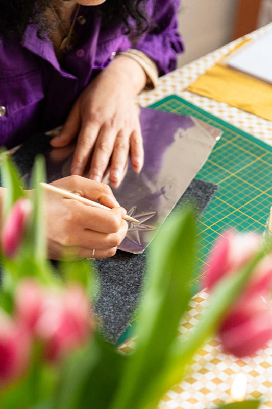 Apéro créatif - talisman - Atelier Soleil Rose