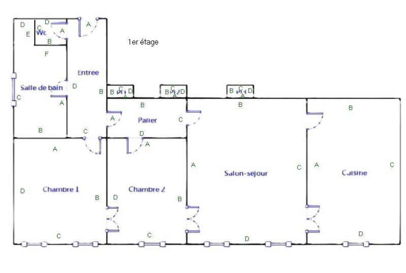 Appartement - 120 m² - 4 pièces