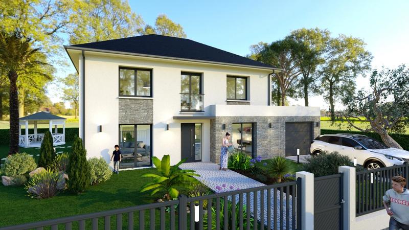 Maison - 105 m² - 5 pièces