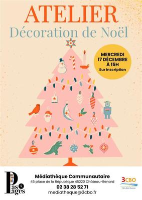 Atelier décorations de Noël
