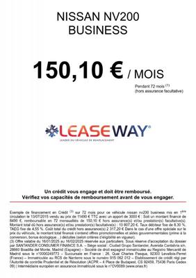 Nissan Nv200 Fourgon 1.5 Dci 110 Business