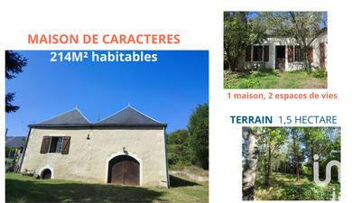 Maison - 214 m² - 10 pièces