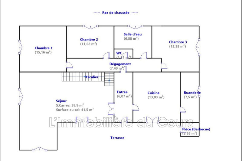 Maison - 145 m² - 5 pièces