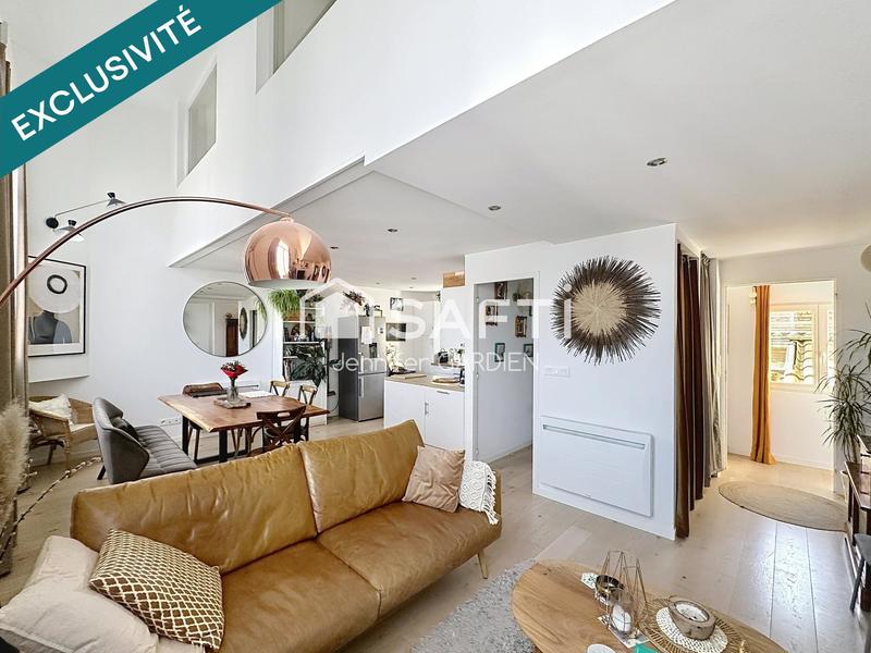 Duplex - 74 m² - 3 pièces