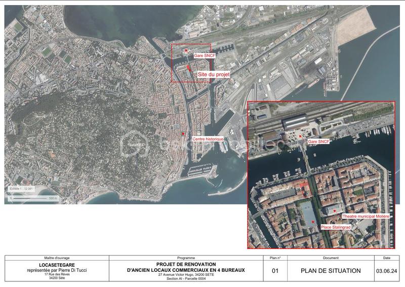 Bureau - 193 m² - 6 pièces