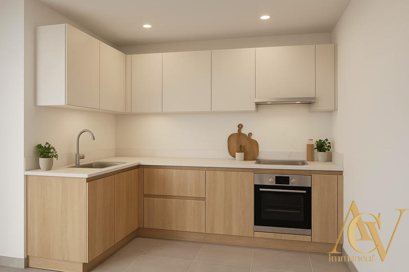 Appartement - 45 m² - 2 pièces