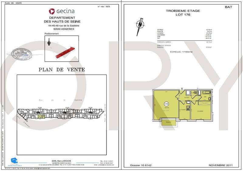 Appartement - 44 m² - 2 pièces