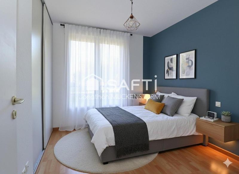 Appartement - 56 m² - 3 pièces