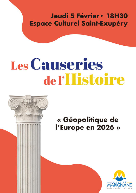 Les causeries de l'histoire : Géopolitique de l'Europe en 2026