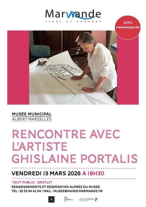 Rencontre avec l'Artiste Ghislaine Portalis