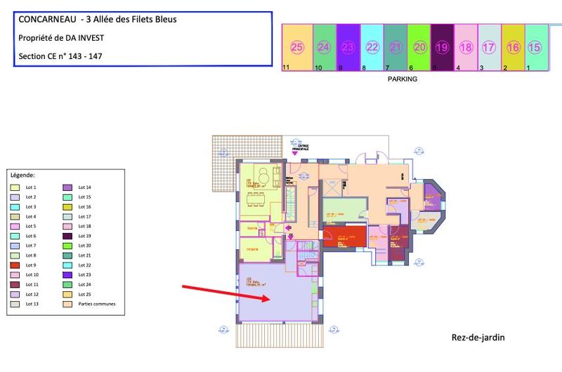 Duplex - 91 m² - 3 pièces