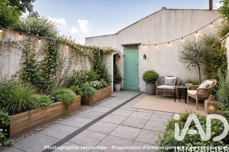 Maison de ville - 70 m² - 3 pièces