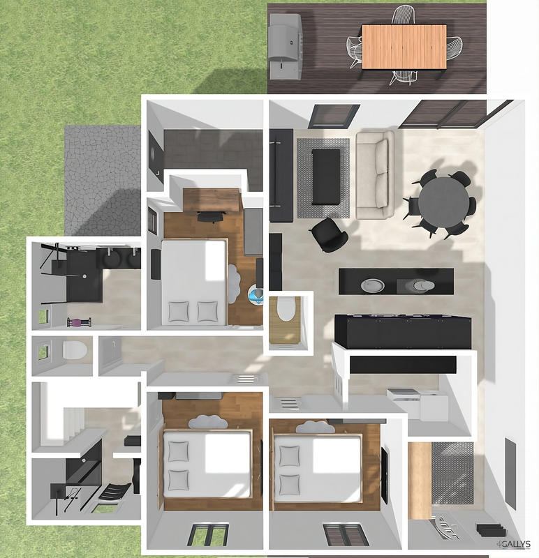 Maison - 122 m² - 4 pièces