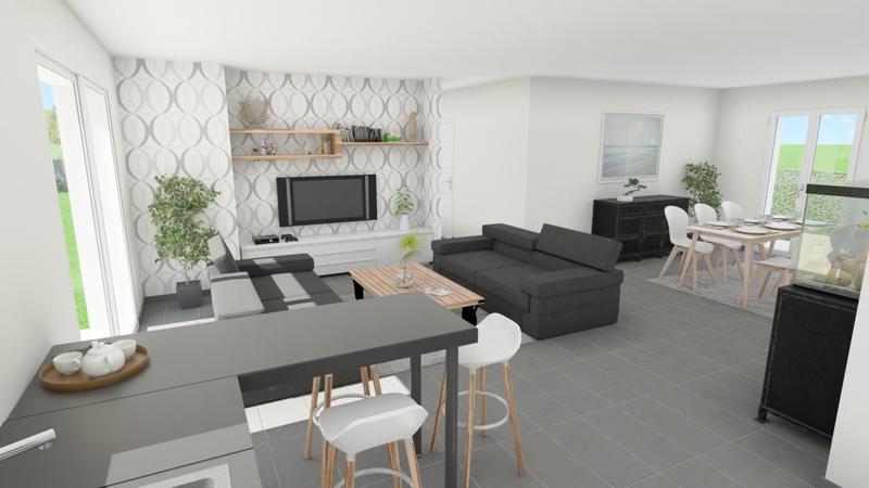 Maison - 90 m² - 4 pièces