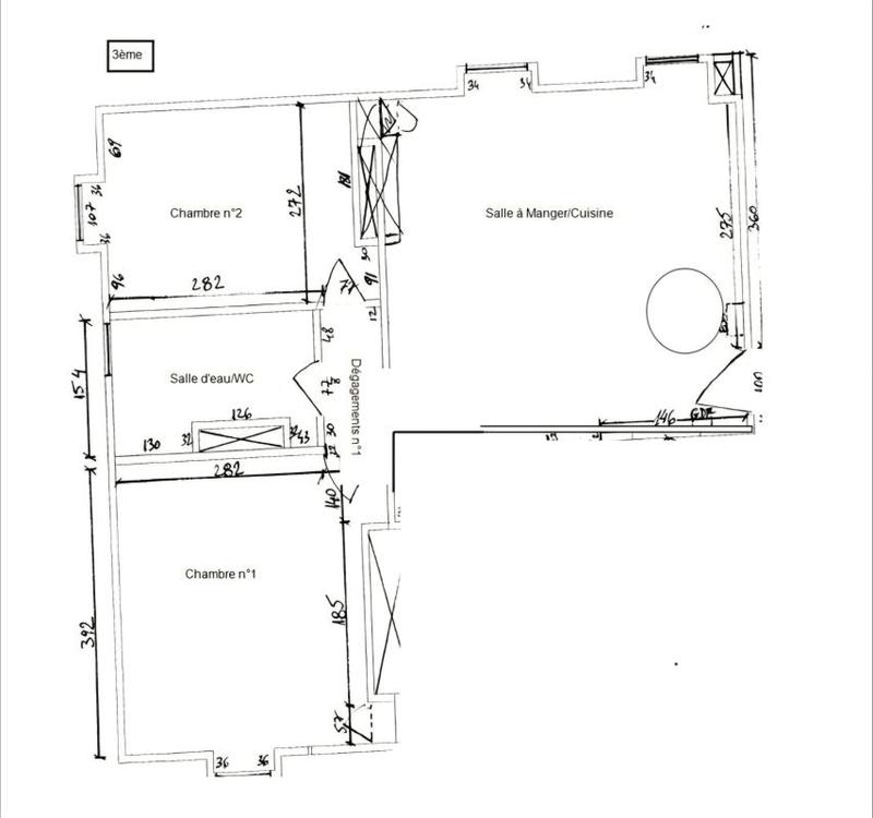 Appartement - 125 m² - 6 pièces