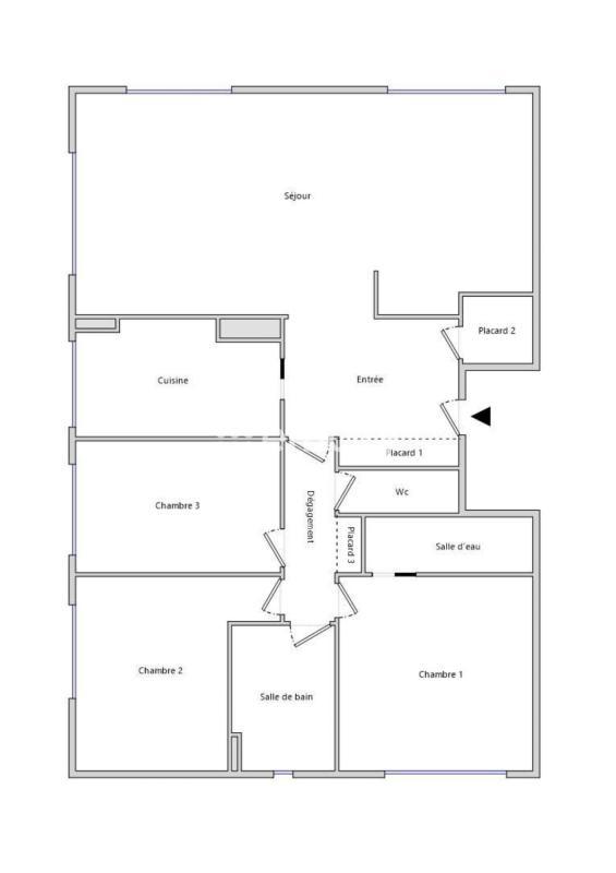 Appartement - 100 m² - 4 pièces