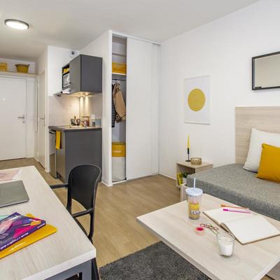 Appartement - 17 m² - 1 pièce